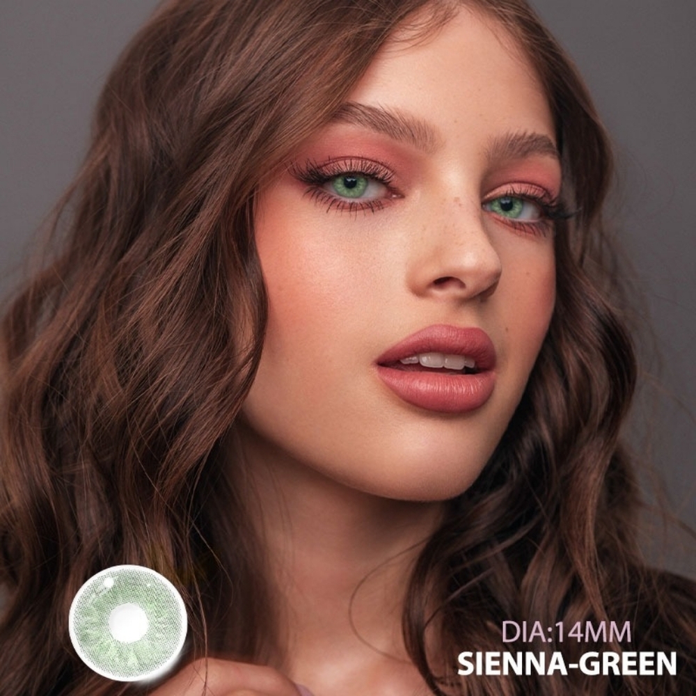Sienna Green Eyelashes